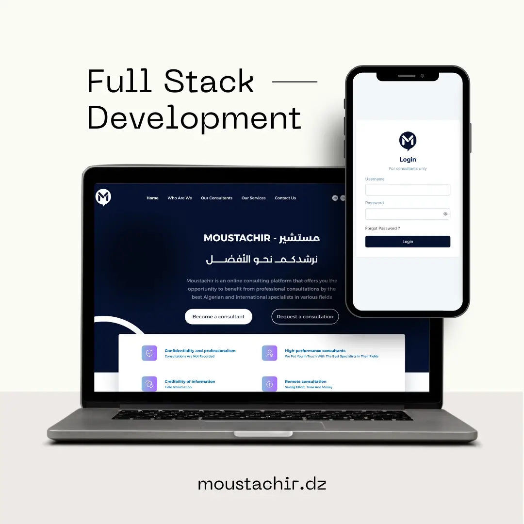 Full Stack Development for Moustachir