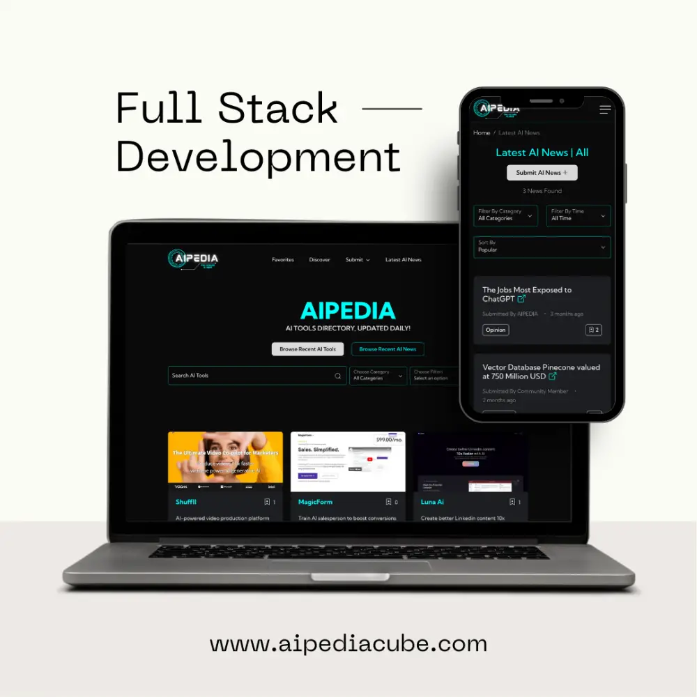 Full Stack Development for AIPEDIA